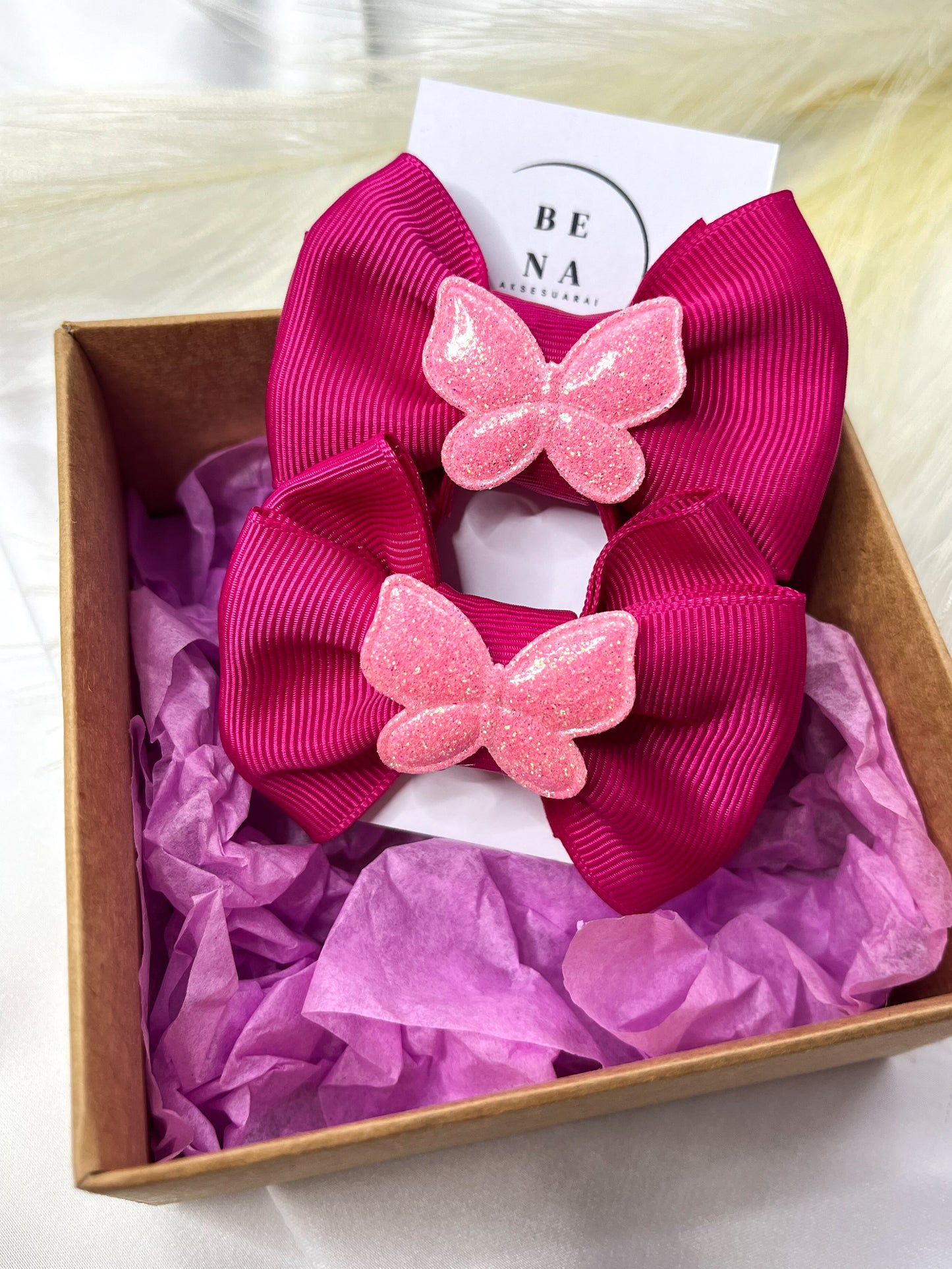 Plaukų gumelių rinkinys mergaitėms