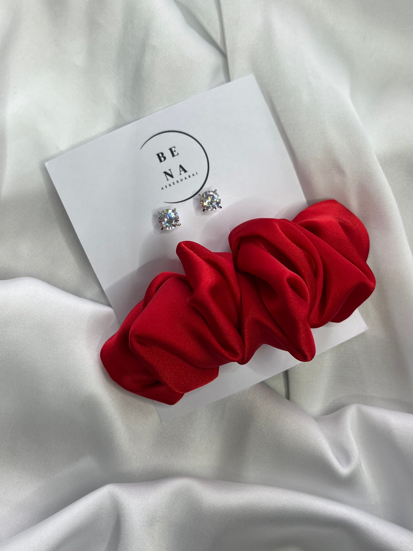 Plaukų segtukas + auskarai